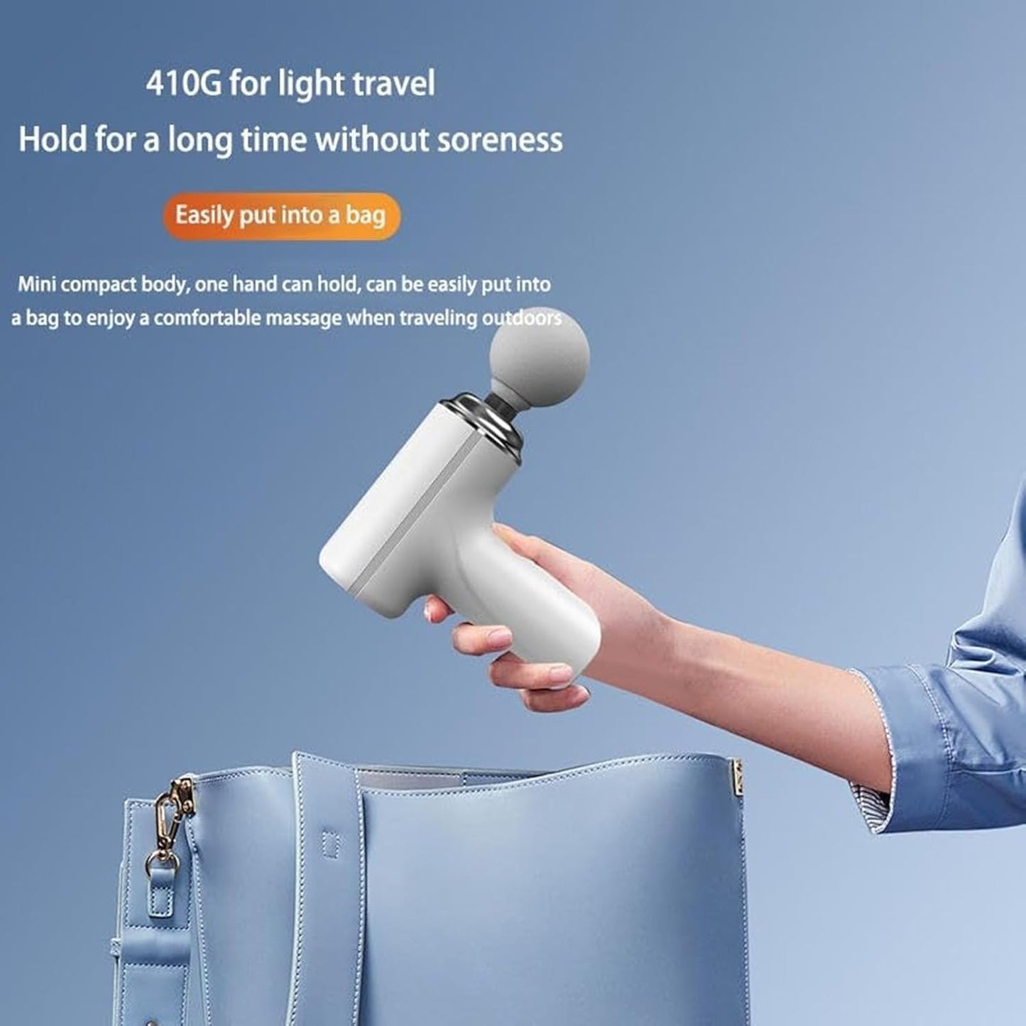 Electric Body Massager – Percussion Massage Gun for Back & Leg Pain Relief