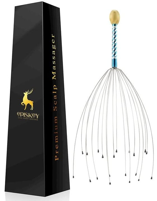 Head massager Scratcher 12 Finger Body Relaxing Hair Hand Hand Held