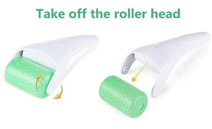 Ice Roller for Face & Eye Puffiness Migraine Relief, Ice Face Rollers for Women Facial Massager
