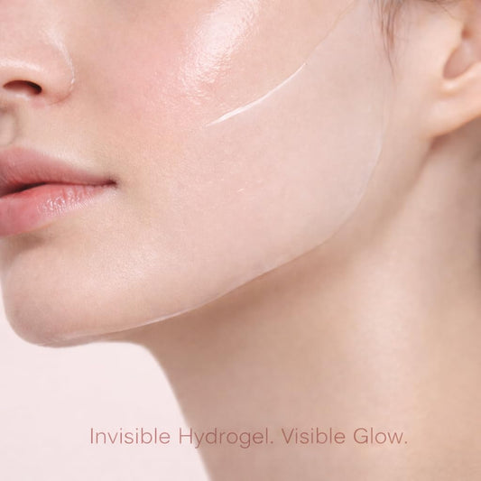 Bio-Collagen Overnight Face Mask | Korean Glass Skin Hydrogel Mask for Deep Hydration - 34ml - pack of 4