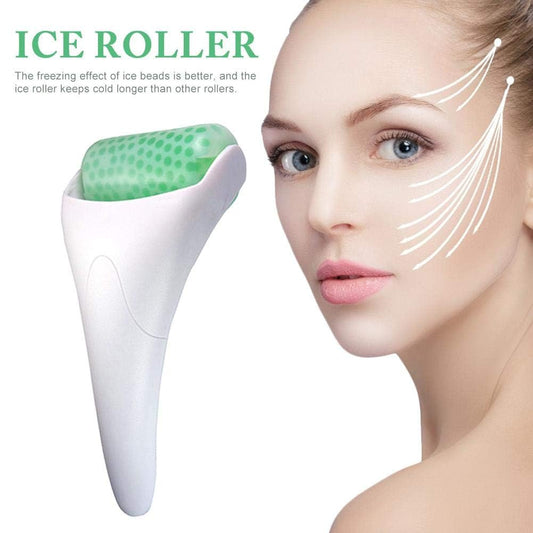 Ice Roller for Face & Eye Puffiness Migraine Relief, Ice Face Rollers for Women Facial Massager