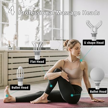 Electric Body Massager – Percussion Massage Gun for Back & Leg Pain Relief