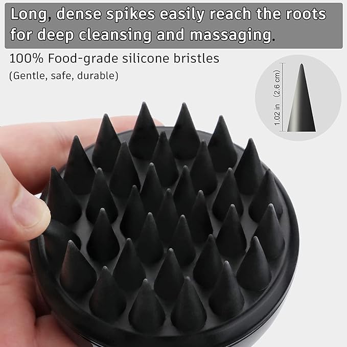 Hair Scalp Massager Shampoo Brush | Hair Washing Brush Silicone Head Body Massager Brush