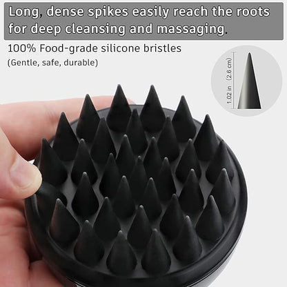 Hair Scalp Massager Shampoo Brush | Hair Washing Brush Silicone Head Body Massager Brush