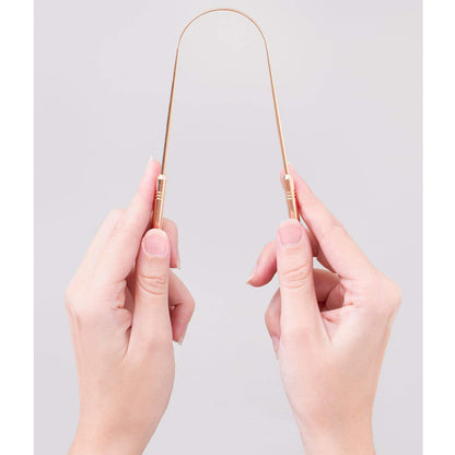 Copper Tongue Scraper Cleaner | Perfect Surgical Tongue Scraper - PACK OF 2