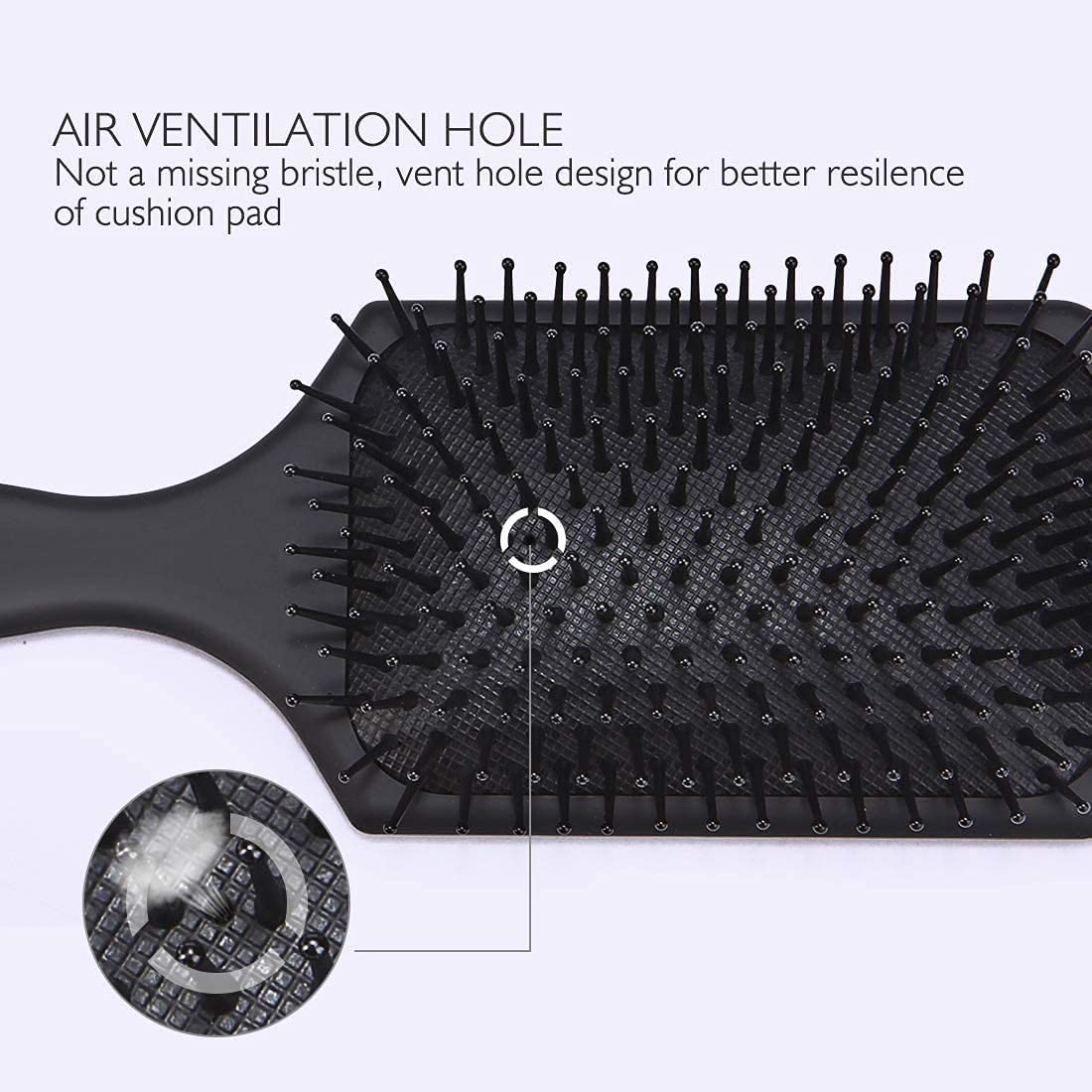 Hair Massage Comb for Women, Paddle Brushes for Women Men