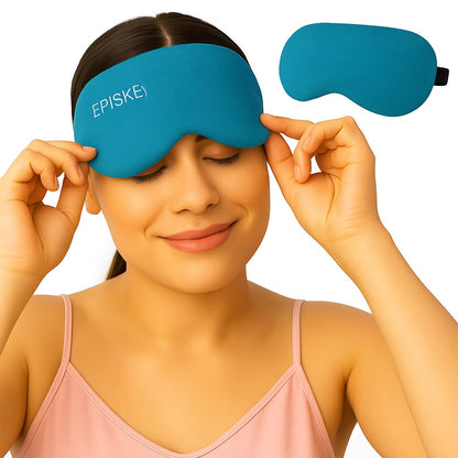 Premium Velvet Eye Sleep Mask for Men & Women | Soft Eye Mask