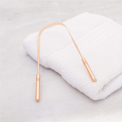 Copper Tongue Scraper Cleaner | Perfect Surgical Tongue Scraper - PACK OF 2