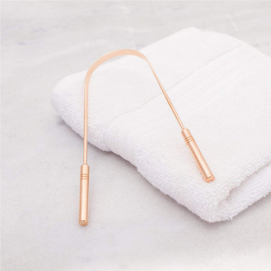 Copper Tongue Scraper Cleaner | Perfect Surgical Tongue Scraper - PACK OF 2