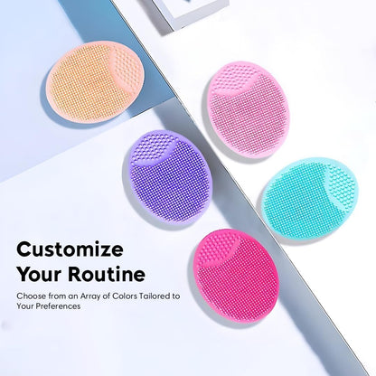 Silicone Face Scrubber Exfoliator, Soft Face Brush, Facial Cleansing Brush