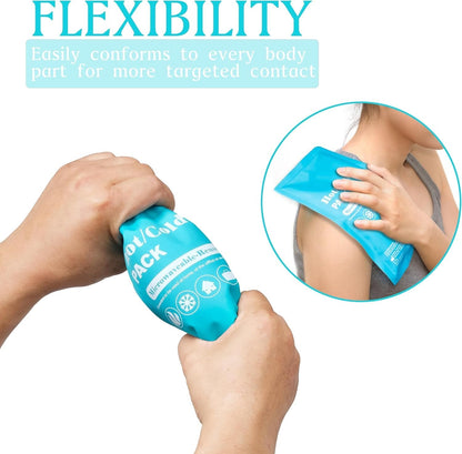 Hot & Cold Reusable Gel Pack Compress Wrap