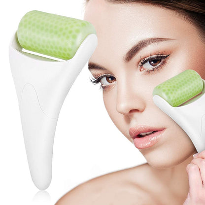 Ice Roller for Face & Eye Puffiness Migraine Relief, Ice Face Rollers for Women Facial Massager