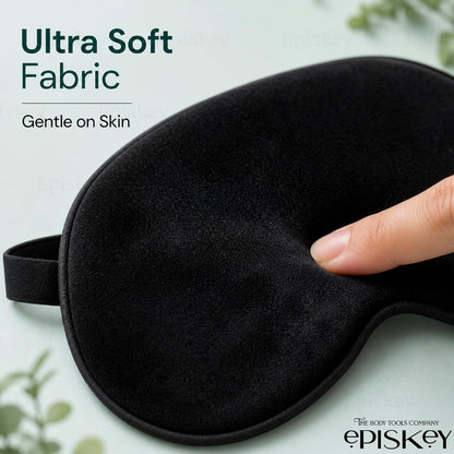 Premium Velvet Eye Sleep Mask for Men & Women | Soft Eye Mask