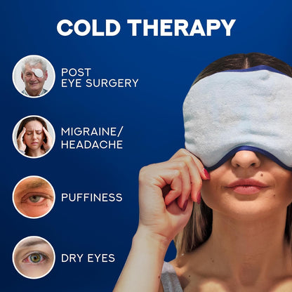 Velvet Cooling Gel Relaxing Eye Sleep Mask