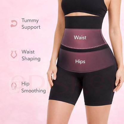 Slim Belt for Women Belly Fat Elastic Waist Shaper for Weight and Fat Belly, Tummy Reduction Belt for After Delivery, Slimming Tummy Fat Waist Shape Wear and HIPS Trainer