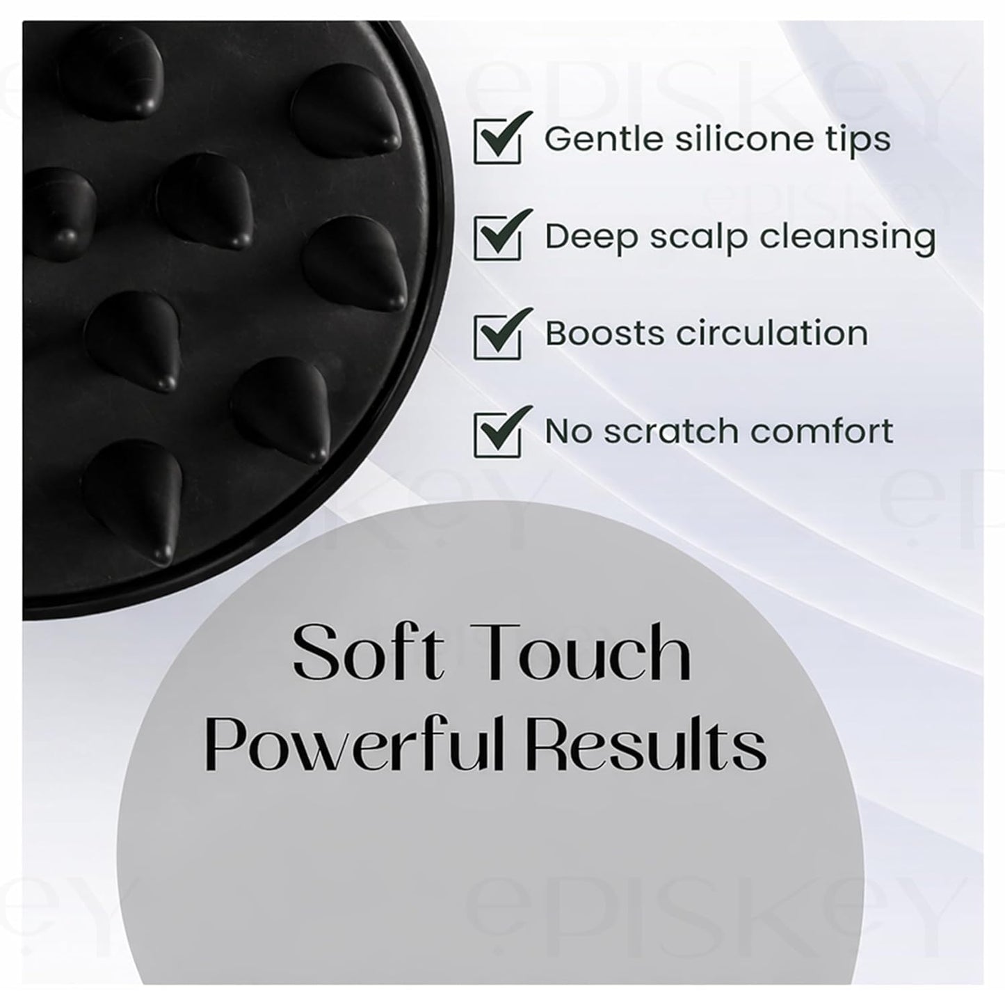 Scalp Massager + Derma Roller (0.5 mm) | Hair Growth & Skin Care Tool