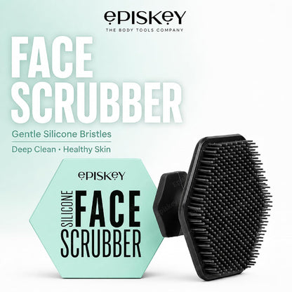 Silicone Face Scrubber - Gentle Exfoliator Pad & Massager