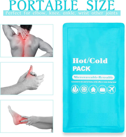 Hot & Cold Reusable Gel Pack Compress Wrap