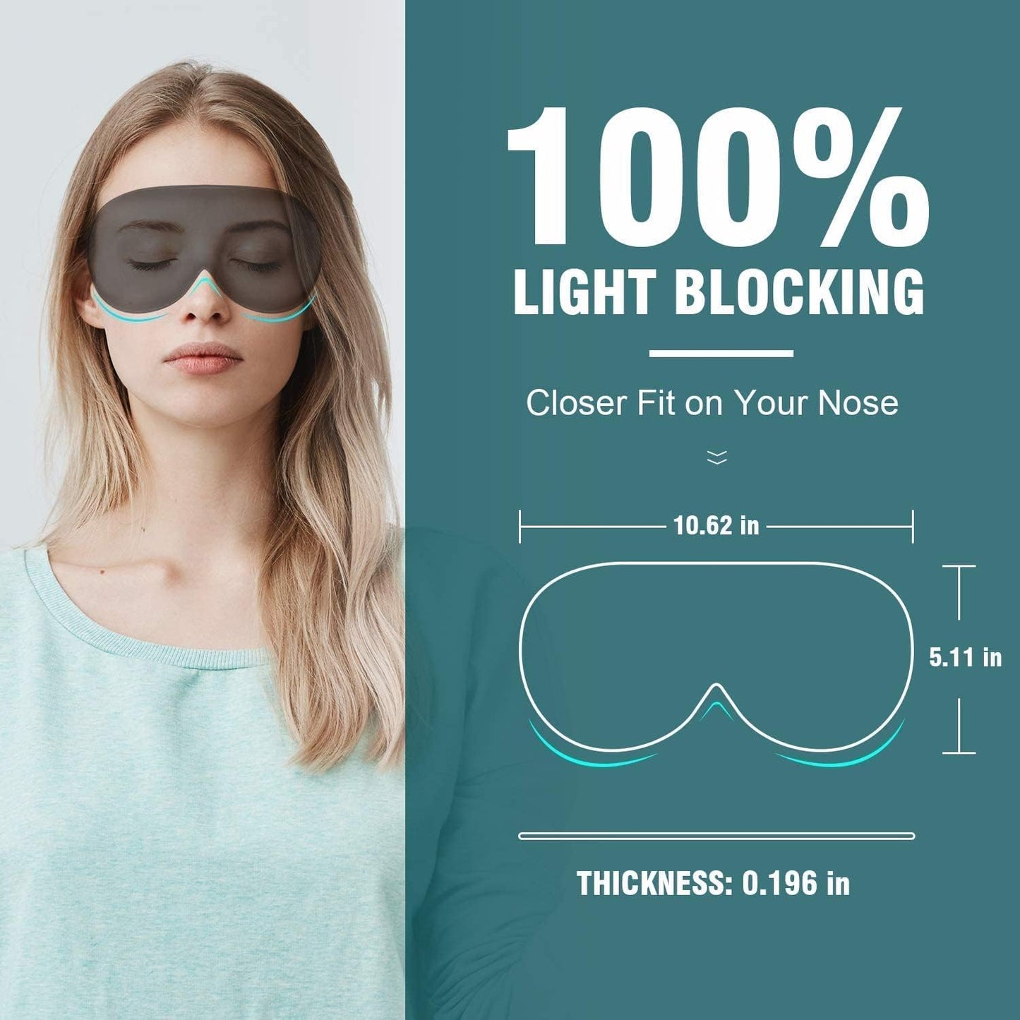 Velvet Cooling Gel Relaxing Eye Sleep Mask