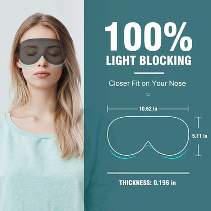 Velvet Cooling Gel Relaxing Eye Sleep Mask
