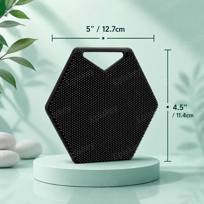 Body Scrubber - Exfoliates & Deep Cleans - Silicone Shower & Bathroom Accessory