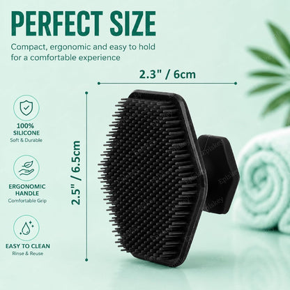 Silicone Face Scrubber - Gentle Exfoliator Pad & Massager