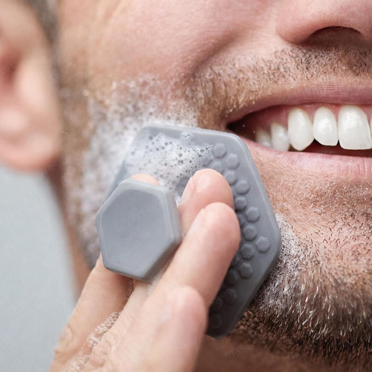Silicone Face Scrubber - Gentle Exfoliator Pad & Massager