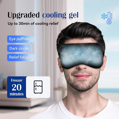 Velvet Cooling Gel Relaxing Eye Sleep Mask