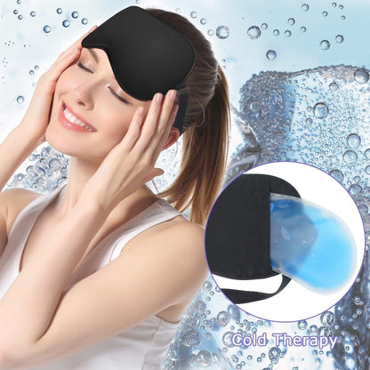 Velvet Cooling Gel Relaxing Eye Sleep Mask