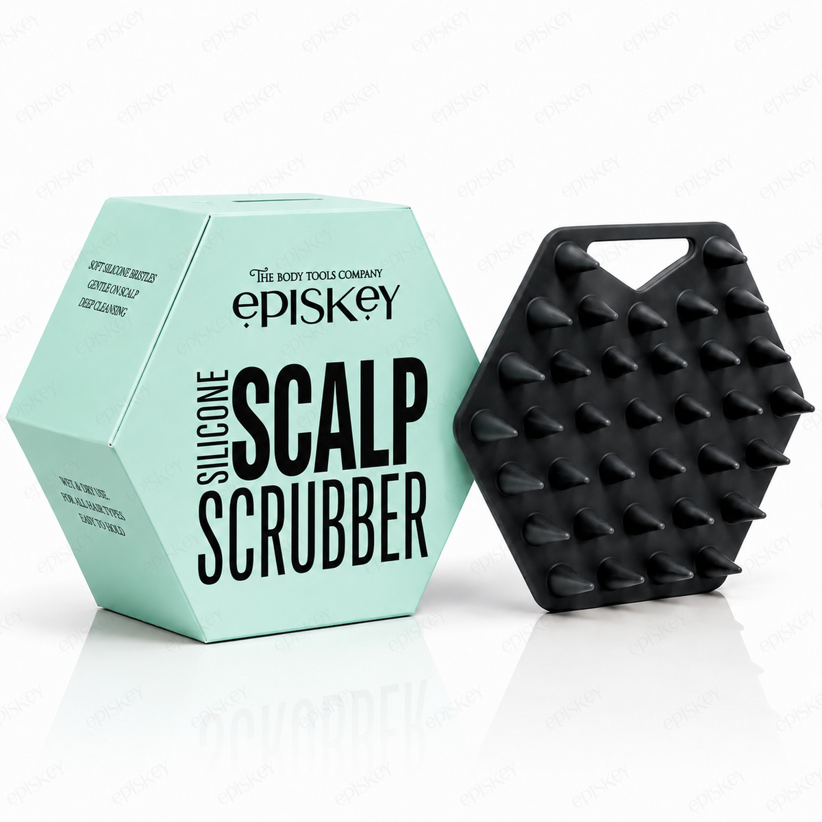 Episkey Scalp Scrubber & Hair Massager | Silicone Shampoo Brush for Deep Scalp Cleansing, Dandruff Control & Relaxing Massage