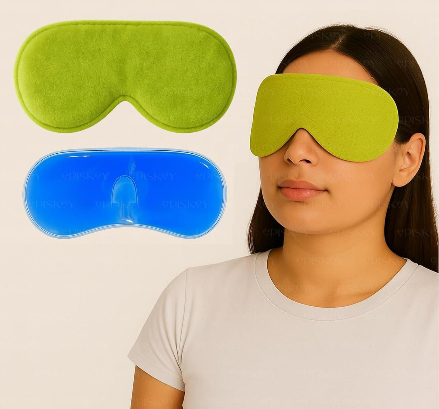 Velvet Cooling Gel Relaxing Eye Sleep Mask